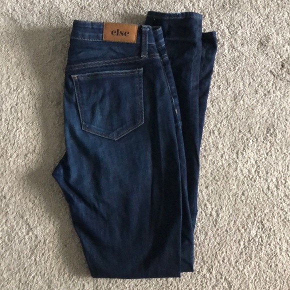Else Dark Wash Skinny Jeans, Size 30 - Picture 2 of 2